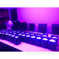 4pcs*18W LED PAR 6IN1 RGBWA UV UV Bateri